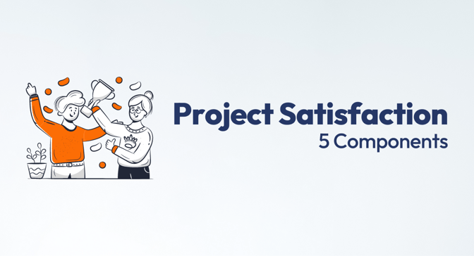 Project Satisfaction 5 components